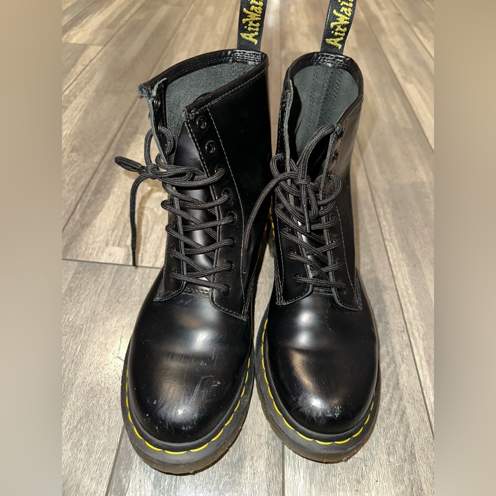 Dr. Martens 1460 Pascal Boots (black) - Size 9